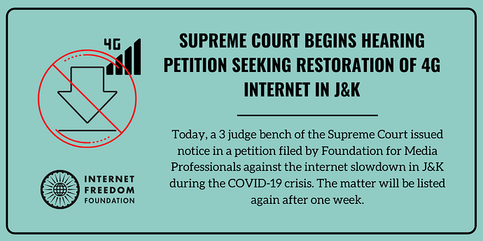 FMP v J&K SC hearing
